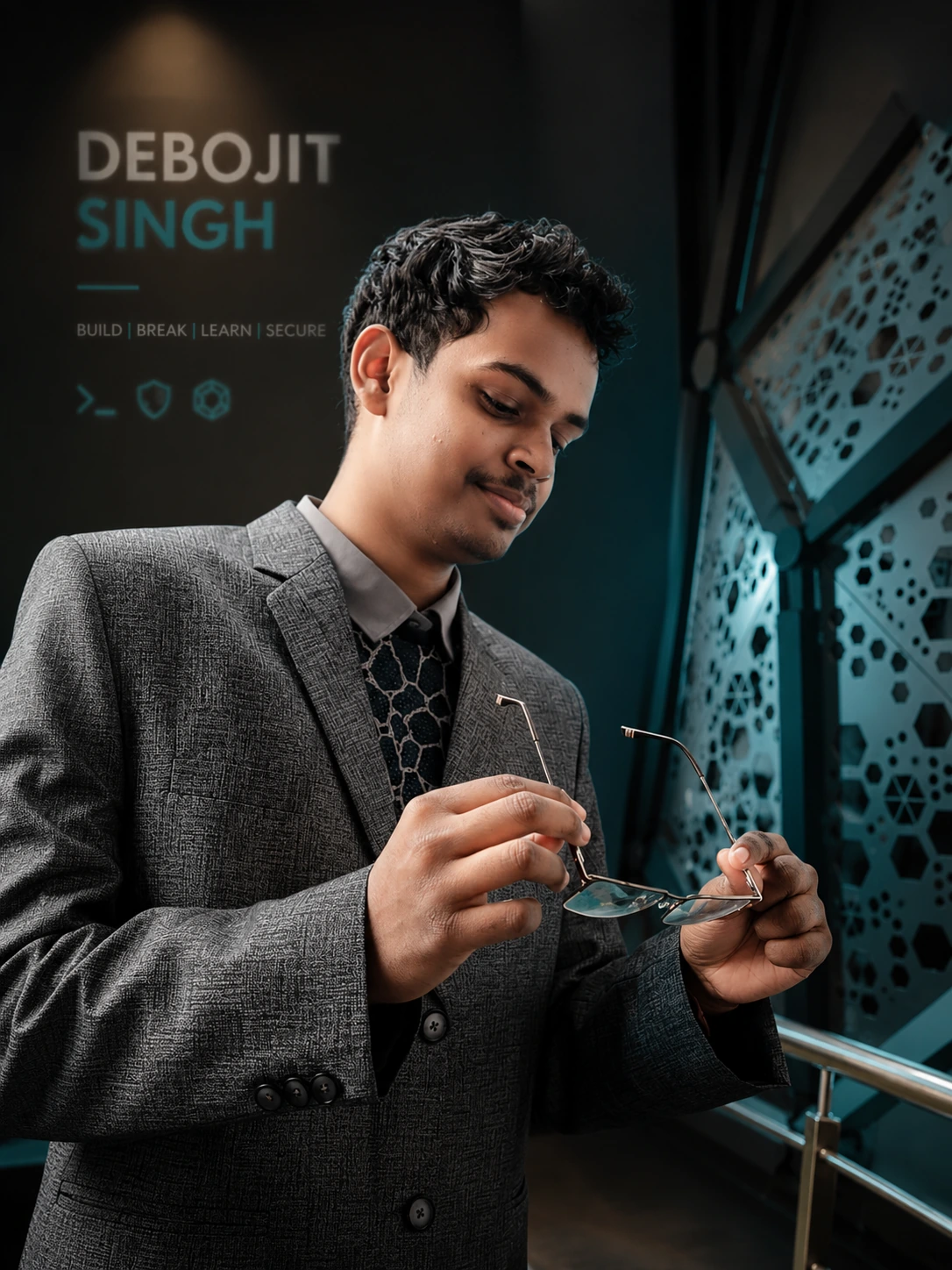 Portrait of Debojit Singh